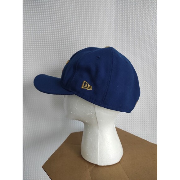 Authentic MLB Kansas City Royals size 7 3/4 new era low profile hat with gold - Picture 3 of 5